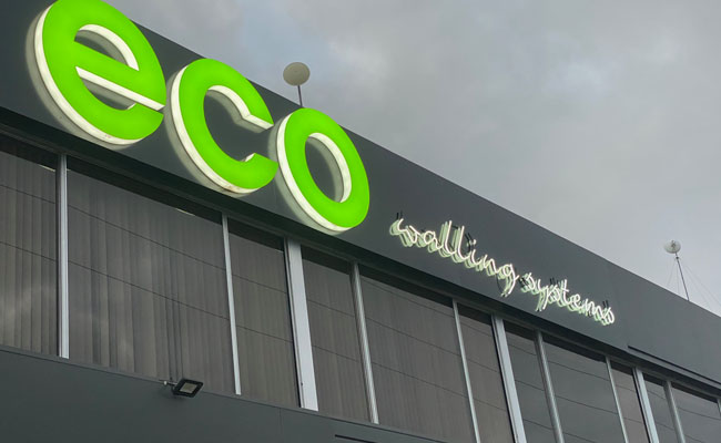 09 Acrylic letters & neon – ECO Walling Systems